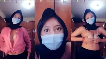 Aksi Tika Jilbab Cantik Live Show Sangat Hot